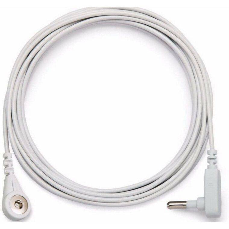 Redemption Shield® Grounding | Earthing Cords USA | 15ft| White Grounding Cord