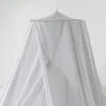 Redemption Shield® 1-Door 100% Silver Spun Cotton Bed Canopy | Faraday EMF Protection