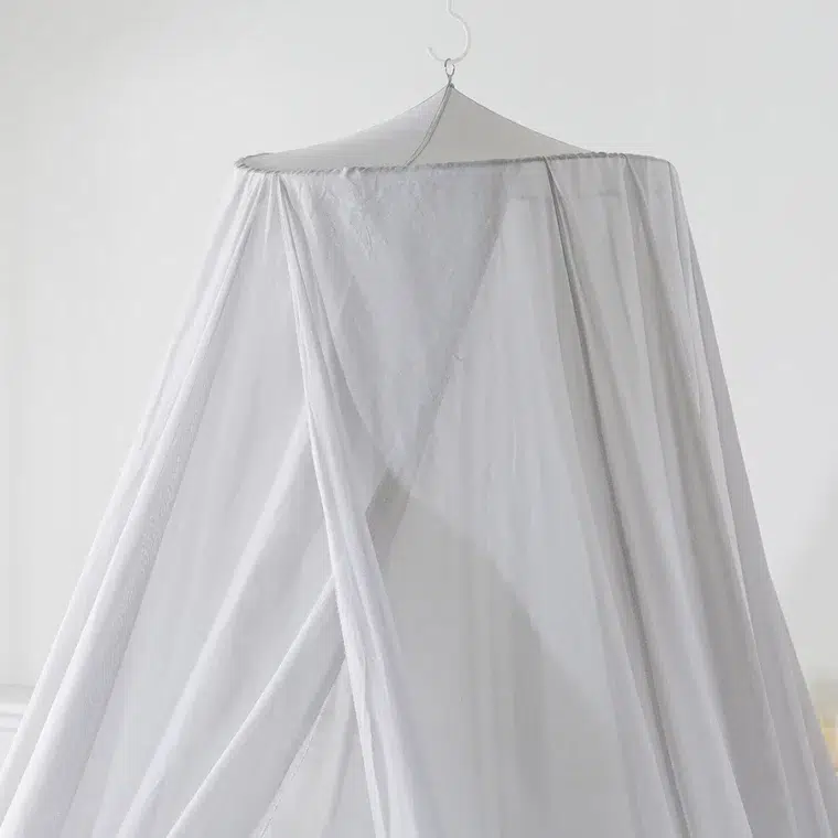 Redemption Shield® 1-Door 100% Silver Spun Cotton Bed Canopy | Faraday EMF Protection